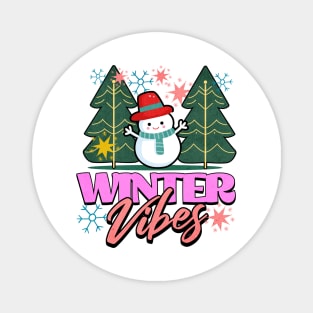 Winter Vibes Magnet